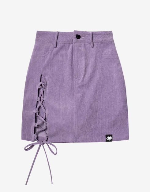Corduroy Mini Skirt