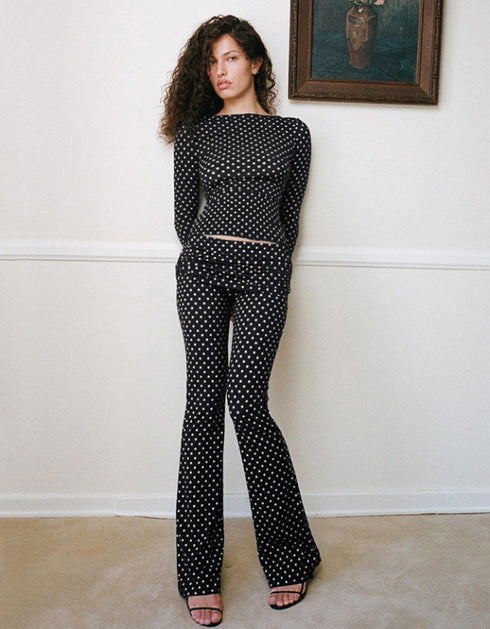 Polka Dot Two-Piece Set