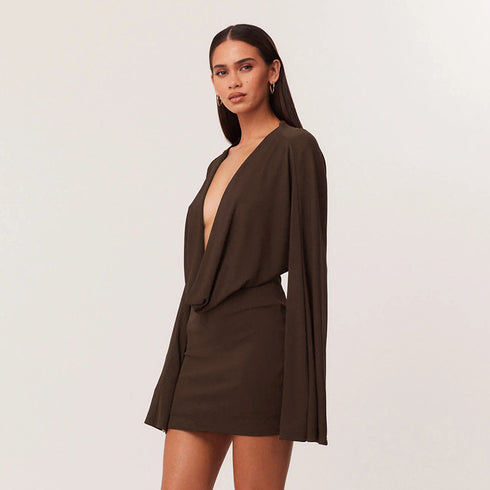 Long Sleeve Bodycon Mini Dress