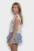 Skirt Casual Cake Skirt Stripesd Printed Short Skirt