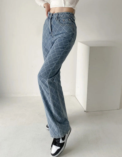 Retro Bootcut Denim Jeans