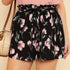 Floral Printed Wide-Leg High-Waist Short