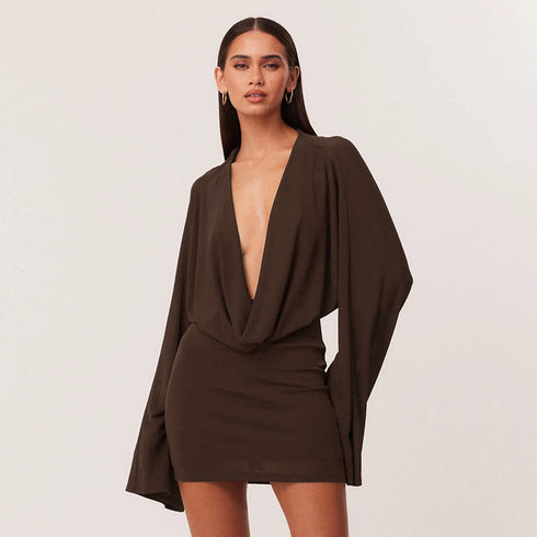 Long Sleeve Bodycon Mini Dress