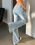 Low Waist Slim Fit Stretch Jeans