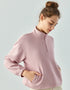 Stand Collar Sweatshirt