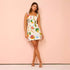 Sleeveless Fruit Mini Dress