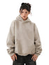 Short hooded sweatshirt