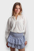 Skirt Casual Cake Skirt Stripesd Printed Short Skirt