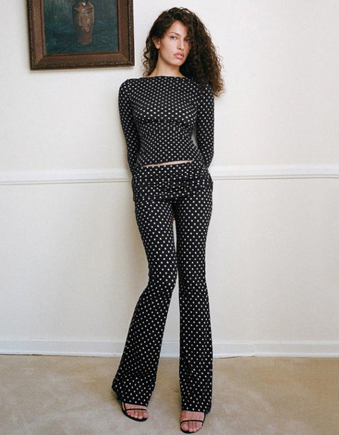 Polka Dot Two-Piece Set