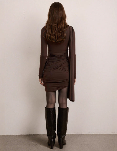 Asymmetrical Mini Dress