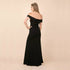 Classic Boat Neck Maxi Dress