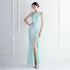 Banquet Temperament Long Backless Evening Gown Dress
