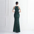Banquet Temperament Long Backless Evening Gown Dress