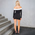 European And American Sexy Off-the-shoulder Dress