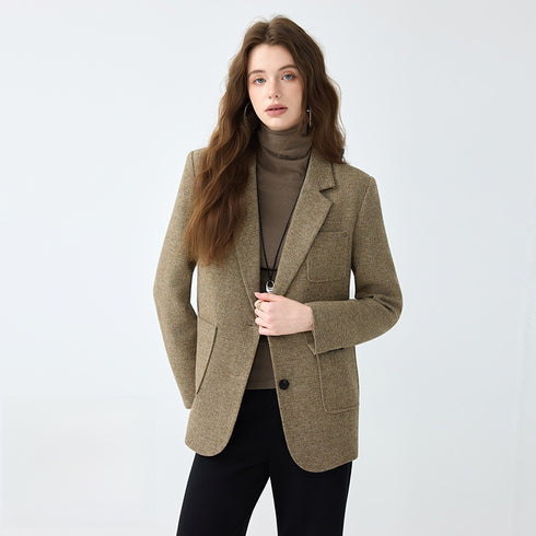 Woolen suit jacket