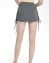 Ruched Drawstring Skort