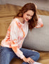 Tie Dye Casual Sweatshirt