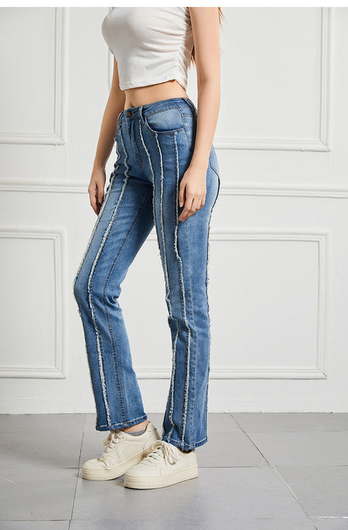 Women's Slim Fit Mid-Rise Stretch Jeans