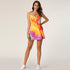 Tie-Dye Printed Camisole Mini Dress