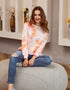 Tie Dye Casual Sweatshirt