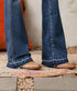Women's Casual Versatile Ripped Washed Jeans