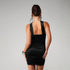 Niche Black Strapless Dress Women