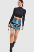 Sequin Party Skirt in Rainbow Colors