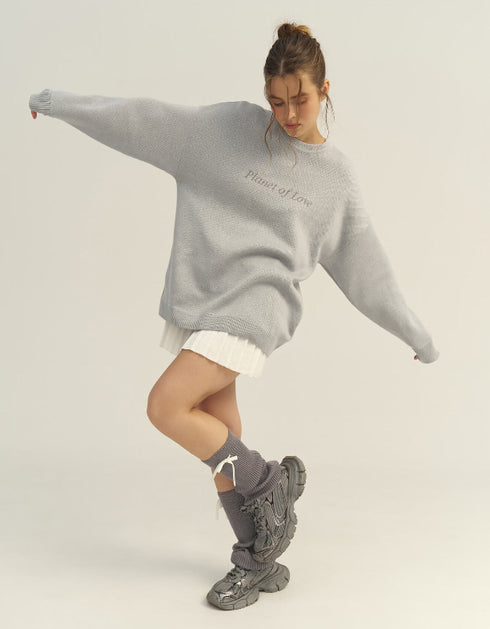 Oversized Knit Sweater