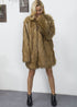 Fashionable Warm Fleece-lined Women's Faux Fur Coat