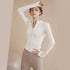 Women's Zippered Yoga Jacket Long Sleeve Fitness Top