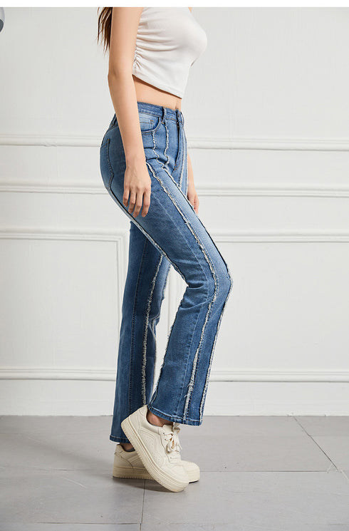 Women's Slim Fit Mid-Rise Stretch Jeans