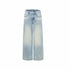 Women's Wide-leg Jeans Fashion High Waist Straight Pants