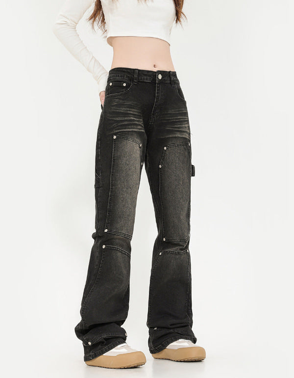 Straight Denim Jeans