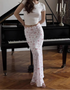 Floral Print Maxi Skirt