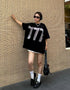 Oversized Graphic Print T-Shirt