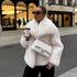 Internet Celebrity Fur Coat Women's Large Lapel Street Shot Fluffy