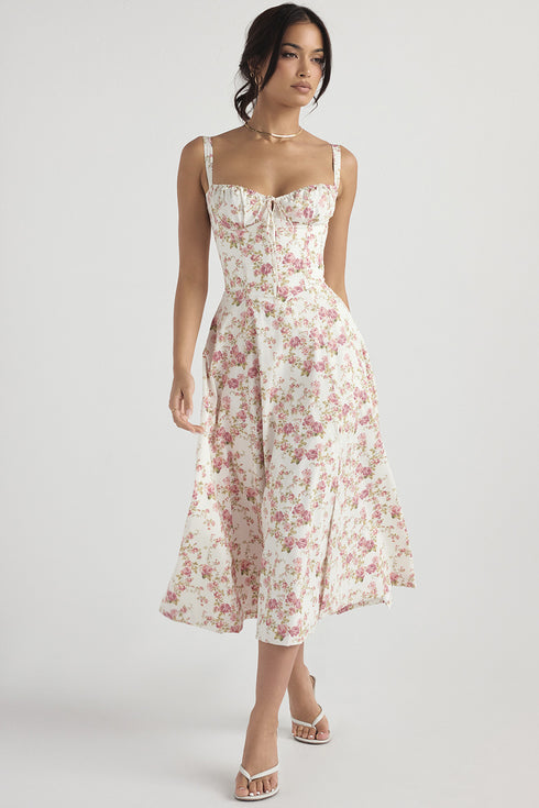 Elegant Solid Color Sling Dress for Women