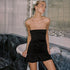 Strapless Slim Mini Dress