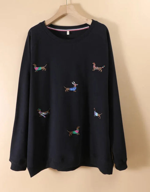 Relaxed Fit Fleece Sweatshirt