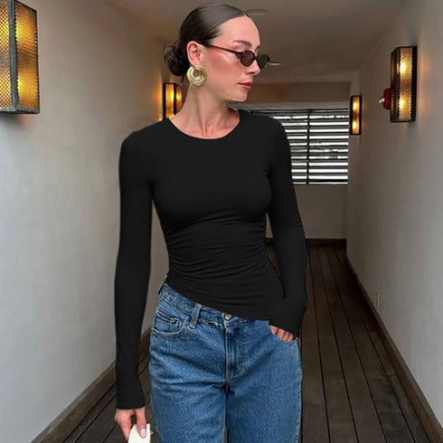 Slim Fit Long Sleeve Top