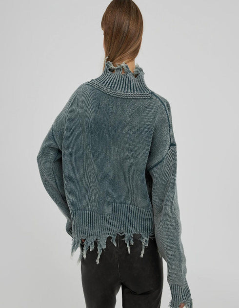 Street Snap Knit Sweater