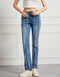 Slim-Fit Mid-Rise Stretch Jeans