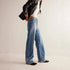 Rhinestone Straight Jeans