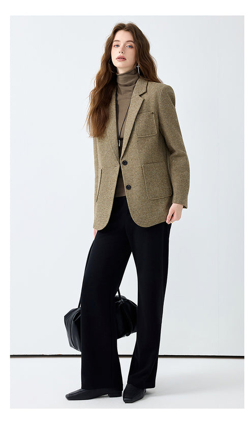 Woolen suit jacket