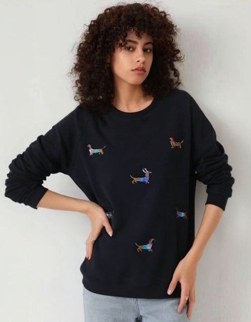 Relaxed Fit Fleece Sweatshirt
