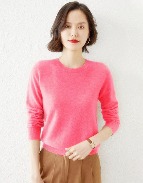 Round Neck Long Sleeve Sweater