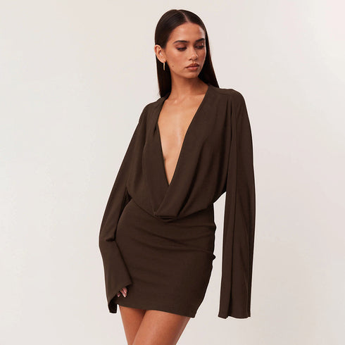 Long Sleeve Bodycon Mini Dress