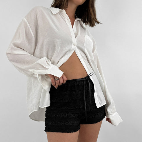 Sweet Beauty Lace Bow Millennium Style Shorts