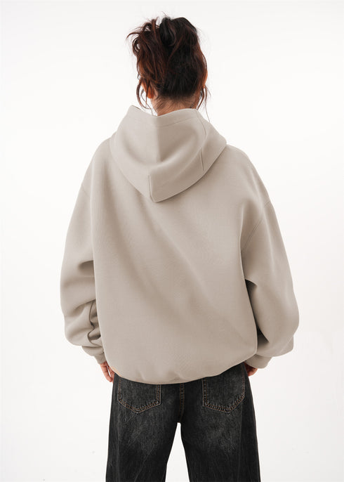 Short hooded sweatshirt