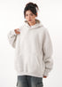 Short hooded sweatshirt